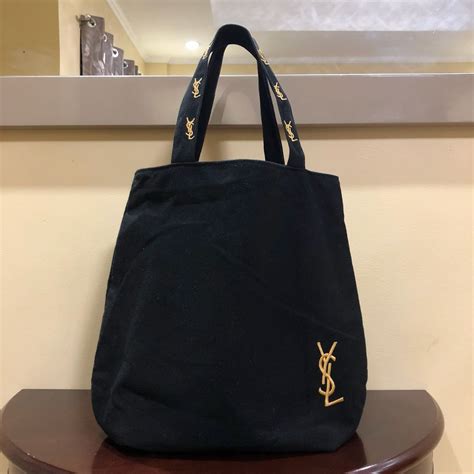 ysl black tote|saint laurent shopper tote.